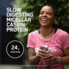 Optimum Nutrition Gold Standard 100% Micellar Casein Protein Powder, Slow Digesting, Helps Keep You Full, Overnight Muscle Recovery, Chocolate Peanut Butter, 4 Pound (Packaging May Vary) - Image 5