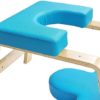 UGPLM Yoga Headstand Bench Feet Trainer Fitness Strong Balance Training 200kg Load Bearing with Wood Frame Strength Training Headstand Trainer - Image 3