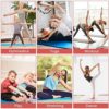 Exercise Mats for Home Workout, 4'x8'x2 Extra Thick High Density Anti-Tear Folding Gymnastics Mat w/Hook & Loop Fastener Lightweight Tumbling Mat for MMA, Stretching Yoga, Cheerleading Martial Arts - Image 7