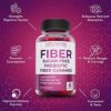 Sugar Free Prebiotic Fiber Gummies For Adults - Fiber Supplement Formulated With 5G Fiber & 5.4G Prebiotic Digestive Blend. Supports Gut Health & Promotes Healthy Digestion - 2-Pack (120 Gummies) - Image 6