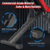 WOZE Adjustable Weight Bench, Foldable Workout Bench for Full Body Strength Training, Multi-Purpose Decline Incline Bench for Home Gym - New Version - Image 5