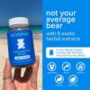 BEARVANA Bum Boosting Gummy Supplement - Bigger Glutes, Workout Support, Berry Flavored, Essential Herbs, Vitamins for a Shapely Figure, Multivitamins, Fenugreek, Saw Palmetto for Adults - 60 Gummies - Image 5