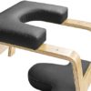 Colaxi Yoga Headstand Bench Headstand Trainer Strong Core Strengthening with Solid Wood Frame Balance Training Feet Trainer Yoga Inversion Chair - Image 3