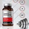 Creatine Monohydrate Capsules | 3500mg | 300 Count | Non-GMO and Gluten Free Supplement | by Horbaach - Image 5