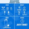 Evlution EVL BCAAs Amino Acids Powder - BCAA Powder Post Workout Recovery Drink and Stim Free Pre Workout Energy Drink Powder - 5g Branched Chain Amino Acids Supplement for Men - Blue Raz - Image 5