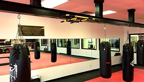 PRO Mountings I-Beam Pull up Bar/Chin up Bar (Yellow Long Bar with Bent Ends) - Image 8