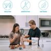 drink wholesome Chocolate Egg White Protein Powder | Easy to Digest & Gut Friendly | Simple Ingredients | Minimally Processed | Additive Free | Dairy Free | Lactose Free | Gluten Free | 14 Servings - Image 4