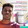 Codeage Teen’s Daily Multivitamin Supplement, 25+ Vitamins & Minerals for Teenage Boys & Girls, Organic Whole Foods Vitamins for Teenagers, Vitamin A, B Vitamins, Vitamin C, D, E, K, Omega-3, 60 Ct - Image 6