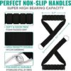Resistance Band Set Workout Bands Resistance Bands with Handles Door Anchors Weight Bands Stretch Bands for Physical Therapy Exercise Band Fitness Bands Gym Bands Resistance Workout Equipment Elastic - Image 4