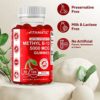 Vitamatic Extra Strength Vitamin B12 5000 mcg (Methyl B12) Gummies - 120 Count - Energy Metabolism Support and Nervous System Health Support, Natural Cherry Flavored (1) - Image 3