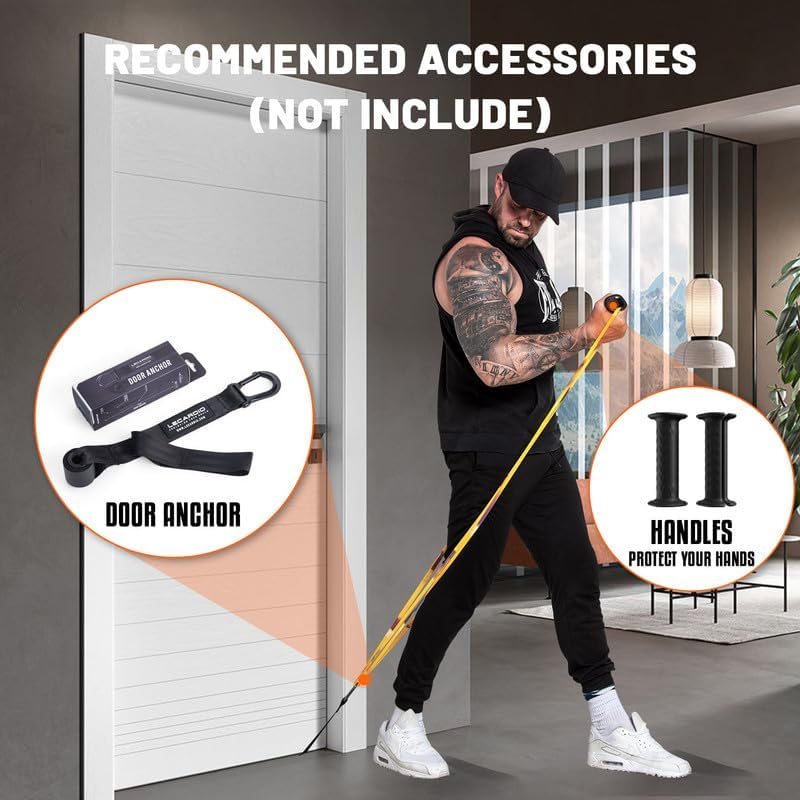 LECARDIO Resistance Bands for Working Out, Camo Pull Up Assistance Bands - Super Durable Workout Bands for Extra Strength, Pull Ups, Mobility, Powerlifting, Physical Therapy, Home Workouts - Image 7