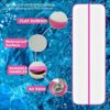 Gymnastics Air Mat Tumble Tumbling Mat Inflatable Floor Mats With Electric Air Pump for Gymnastics Training/Home Use/Cheerleading/Yoga/Water 10ft/13ft/16ft - Image 2