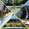 AirMat Nordic Deluxe 10ft/13ft/16ft/20ft/23ft/26ft/33ft Air Mat with Electric Air Pump, Inflatable Gymnastics Mat for Home, Best for gymnastics, Cheerleading, Yoga - 3'3" Wide & 8” Thick, Tumbling Mat - Image 3