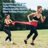 Resistance Bands Set, Non-Latex Elastic Bands for Physical Therapy, Yoga, Pilates, Rehab and Home Workout, Exercise Bands with Different Strengths, Workout Bands for Women - Image 7
