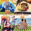 Gukkicco Camping Sleeping Pad, Ultralight Self Inflating Camping Pad 2 Person with Pillow Built-in Foot Pump for Camping, Hiking - Airpad, Carry Bag, Repair Kit - Image 7