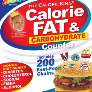 CalorieKing 2023 Larger Print Calorie, Fat & Carbohydrate Counter (Calorieking Calorie, Fat & Carbohydrate Counter)