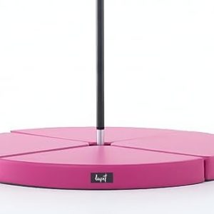 LUPIT POLE - Pole Crash Mat | Dance Mats for Dancers | Perfect for Beginners and Professionals | Ideal for Studios, Home Use | Standard Round Dance Pole Mats - 5'3"(1600mm) Wide