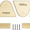 Beyond Balance Wood Parallettes Push-up Bar Dip Station for Gymnastics Calisthenics Acrobatics| Handstands Planche Push-ups L-Sits Dips - Image 7