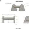 Beyond Balance Wood Parallettes Push-up Bar Dip Station for Gymnastics Calisthenics Acrobatics| Handstands Planche Push-ups L-Sits Dips - Image 2