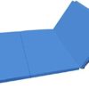 Signature Fitness All Purpose 4'x8'x2" Extra Thick High Density Anti Tear Gymnastics Gym Folding Exercise Aerobics Mats, Multiple Colors Available - Image 2