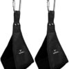 YAGHZU Hanging Ab Straps for Pull Up Bar for Core Strength and Abdominal Workout - Ab Sling Straps for Hanging Exercises, Pull Up Straps for Men and Women, Premium Hanging Straps for Knee and Leg Raises - Padded Arm Support Ab Slings for Ab Workout - Image 8