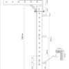 ARTIMEX Stall Bars Metal/Wood for Physical Therapy and Gymnastic - Used in Homes, Gyms, Clinics and Fitness Centers - 7 feet, 10 1/2 x 2 feet, 11 1/2 inches, Spartan Model, Code 277/red - Image 9