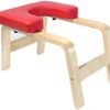 WYNDD Yoga Inverted Bench Home Inverted Chair for The Foot and Balance Training core Strength to Build a Yoga Body Exercise Chair red 63 * 41 * 38cm - Image 5