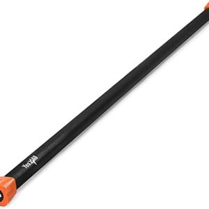 Yes4All Total Body Workout Weighted Bar, Resistance Band Bar, Weighted Bar Racks, Body Exercise Bar for Yoga, Physical Therapy, Aerobics, Strength Training in Home and Gym Single/Combo