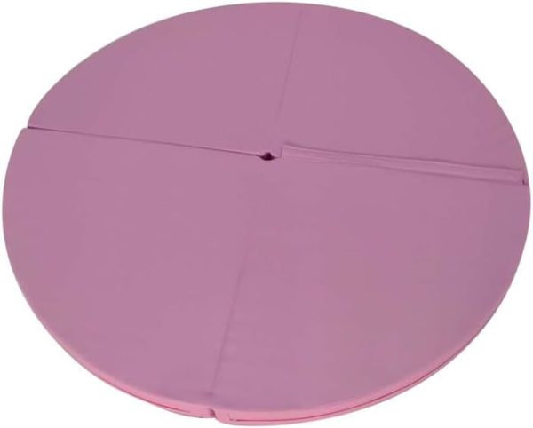 Pole Dance Mat/Fitness Gymnastic Yoga Safety Protection Pad/Foldable Shock Absorption Round Pole Dance Crash Mat