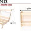 Escape Climbing Crash Pad Couch | Crash Pad Chair | for Bouldering or Van Life | Works for Bouldering Gyms | Frame for Crash pad Couch - Image 8