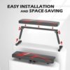 FLYBIRD Flat Bench, Foldable Flat Weight Bench Easy Assembly for Strength Training Bench Press, 600/1000 LBS 2 Versions - Image 5
