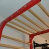 ARTIMEX Stall Bars Metal/Wood for Physical Therapy and Gymnastic - Used in Homes, Gyms, Clinics and Fitness Centers - 7 feet, 10 1/2 x 2 feet, 11 1/2 inches, Spartan Model, Code 277/red - Image 5
