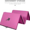 Best Choice Products 10ftx4ftx2in Folding Gym Mat 4-Panel Exercise Gymnastics Aerobics Workout Fitness Floor Mats w/Carrying Handles - Image 6