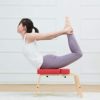WYNDD Yoga Inverted Bench Home Inverted Chair for The Foot and Balance Training core Strength to Build a Yoga Body Exercise Chair red 63 * 41 * 38cm - Image 2