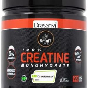 Drasanvi Sport Live Creatine 10.58 Ounce - Creatine Monohydrate Powder - Strengthens and Increases Your Muscles - Neutral Flavor - Pure and Effective Composition