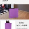 Gymnastics Mat 4x8x2 Tumbling Mat Gym Mat 4 Foldding Mat Gymnastic Indoor Outdoor Mat Gymnastic Mat Thick PU Leather Exercise Mat for Tumbling Stretching Yoga Arts Mat Home Gym - Image 3