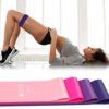XCLOHAS Mini Loop Resistance Bands with User Guide and Carry Bag, Exercise Bands for Legs and Butt Stretching Workout Home Yoga Fitness Training Equipment 12" x 2" - Image 3