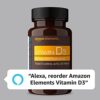 Amazon Elements Vitamin D3, 5000 IU, 180 Softgels, 6 month supply (Packaging may vary), Supports Strong Bones and Immune Health - Image 5