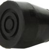 DMI Walker and Cane Tips with Metal Inserts, ¾ Inch, Black, 2 Count (Pack of 1) - Image 5