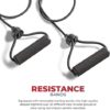 Sunny Health & Fitness Mini Stepper Stair Stepper Exercise Equipment with Resistance Bands - Image 4