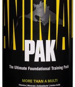 Animal Pak - Convenient All-in-One Vitamin & Supplement Pack - Zinc, Vitamins C, B, D, Amino Acids and More - Sports Nutrition Performance Mulitvitamin for Women & Men - Updated Version - 44 Count