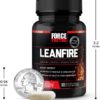 Force Factor LeanFire Pre Workout Energy Pills with Green Tea Extract and Caffeine to Increase Energy, Build Lean Muscle, Black, 30 Count (Pack of 1), Package May Vary - Image 7