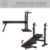 Sandinrayli Adjustable Weight Bench, Folding Bench Press w/Barbell Rack, Full Body Workout Exercise Multi-Function Strength Training for Home Gym - Image 8
