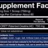 BODYTECH Creatine HCL Powder - Highly Water Soluble & Bioavailable - Unflavored (1.58 oz./60 Servings) - Image 2