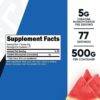 Nutricost Creatine Monohydrate Powder (Watermelon, 500 Gram) - Micronized Creatine Supplement - Vegan, Non-GMO, Gluten Free - Image 2