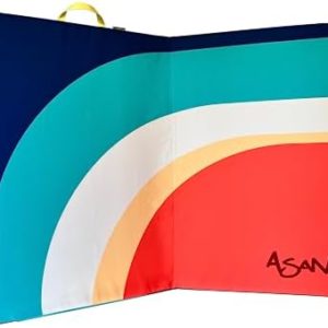 Asana Superhero Crash Pad Bouldering & Rock Climbing Crash Mat - Durable Landing Pad with Premium Dual Density Foam Structure - Essential Bouldering Gear (57" x 40" x 4")