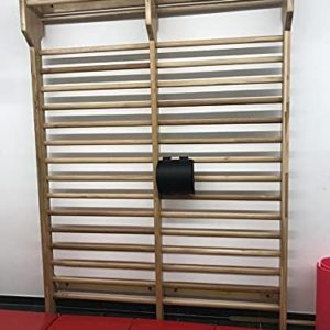 ARTIMEX Double Section Oak Stall Bars (Swedish Bars) Set for Physical Therapy & Gymnastics - Used in Homes, Gyms, Clinic, Schools or Fitness Centers …