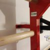 ARTIMEX Stall Bars Metal/Wood for Physical Therapy and Gymnastic - Used in Homes, Gyms, Clinics and Fitness Centers - 7 feet, 10 1/2 x 2 feet, 11 1/2 inches, Spartan Model, Code 277/red - Image 6