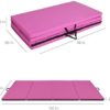Best Choice Products 10ftx4ftx2in Folding Gym Mat 4-Panel Exercise Gymnastics Aerobics Workout Fitness Floor Mats w/Carrying Handles - Image 7