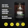Animal Fury Pre Workout Powder Supplement – Energize Your Workout With More Focus, Energy, Endurance and Pumps, Green Apple - 20 Servings - Image 4